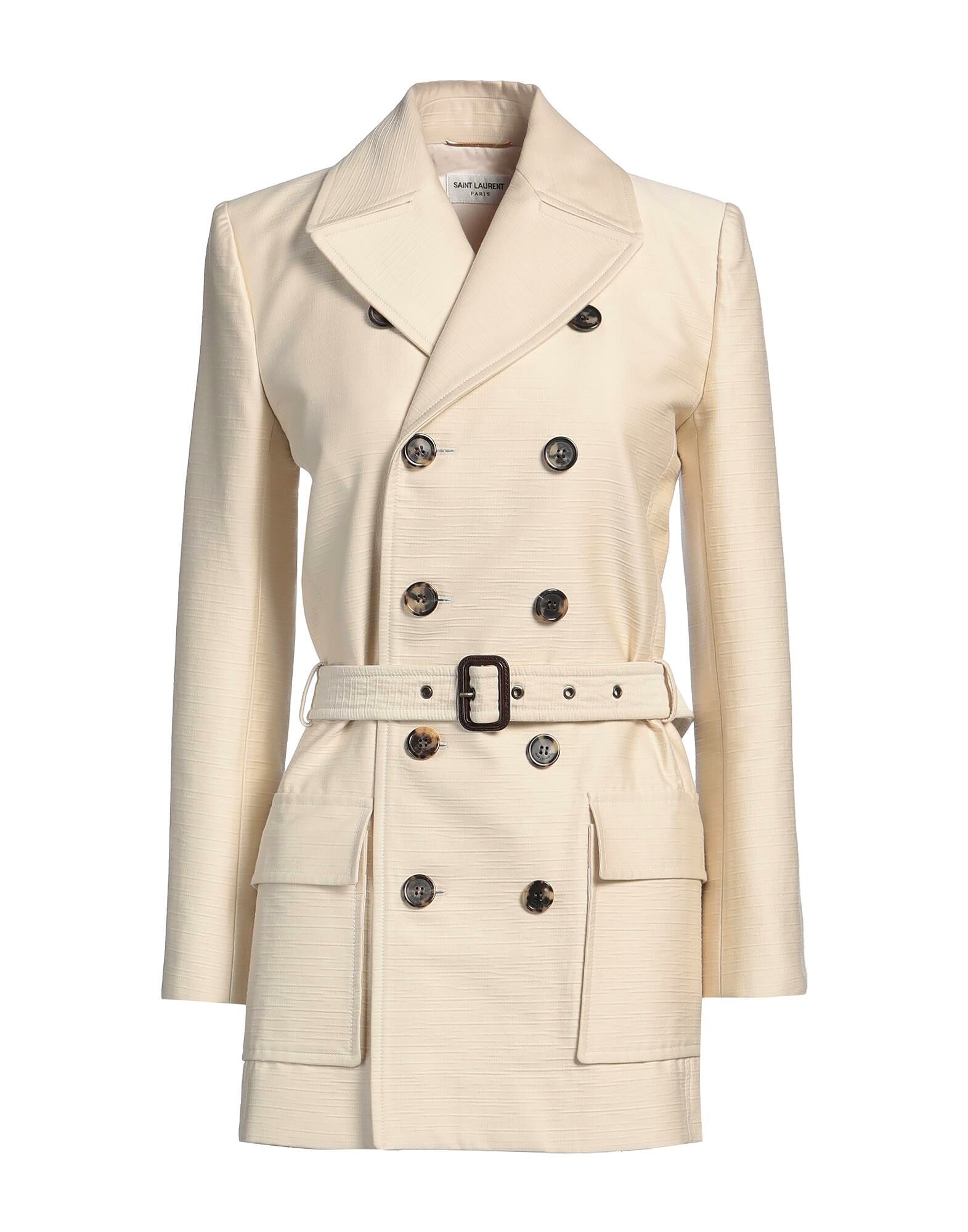 

Тренчкот Saint Laurent, бежевый