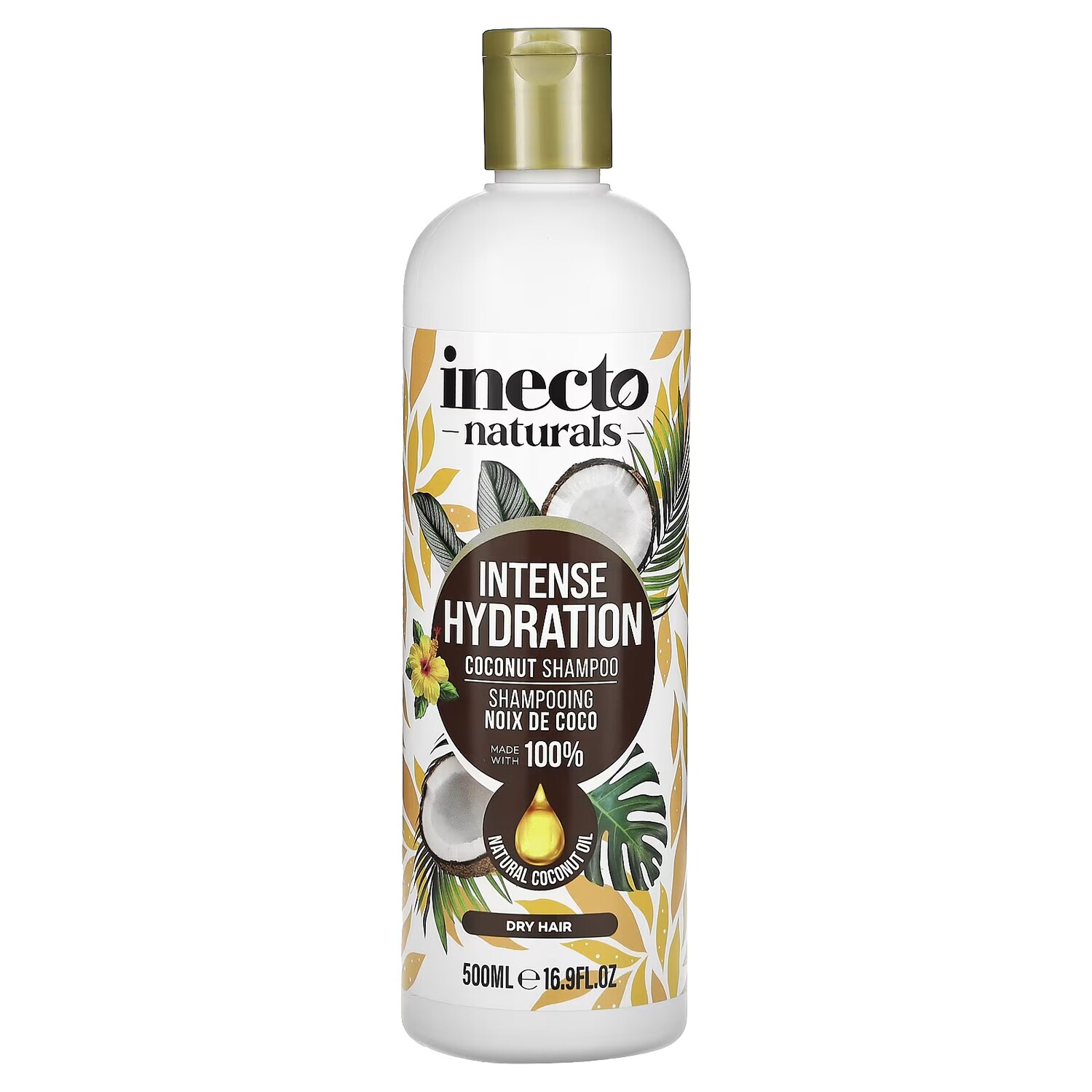 

Кокосовый шампунь Inecto Intense Hydration, 16,9 жидких унций (500 мл)