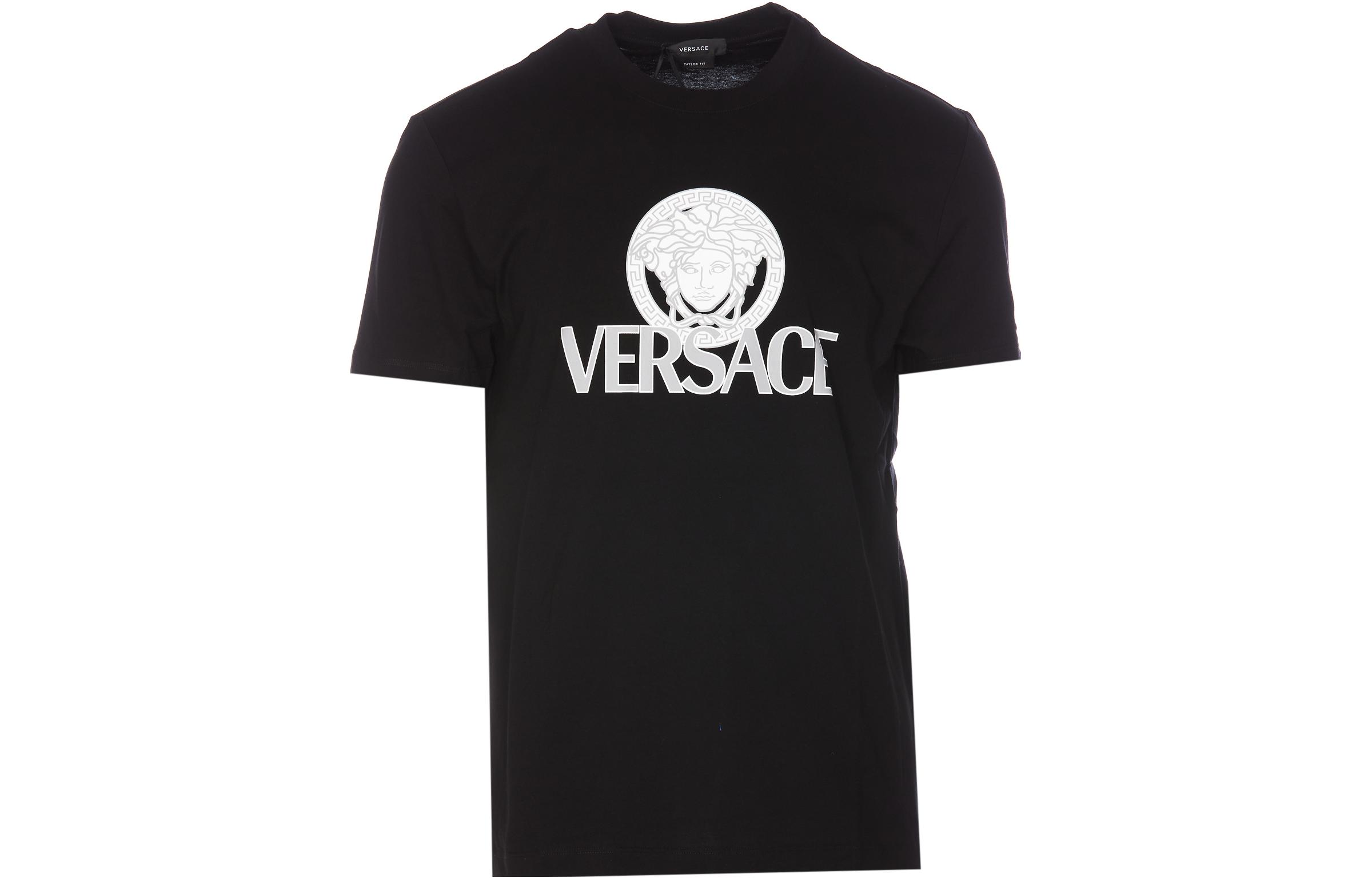 VERSACE Футболка Medusa White/Gray Logo