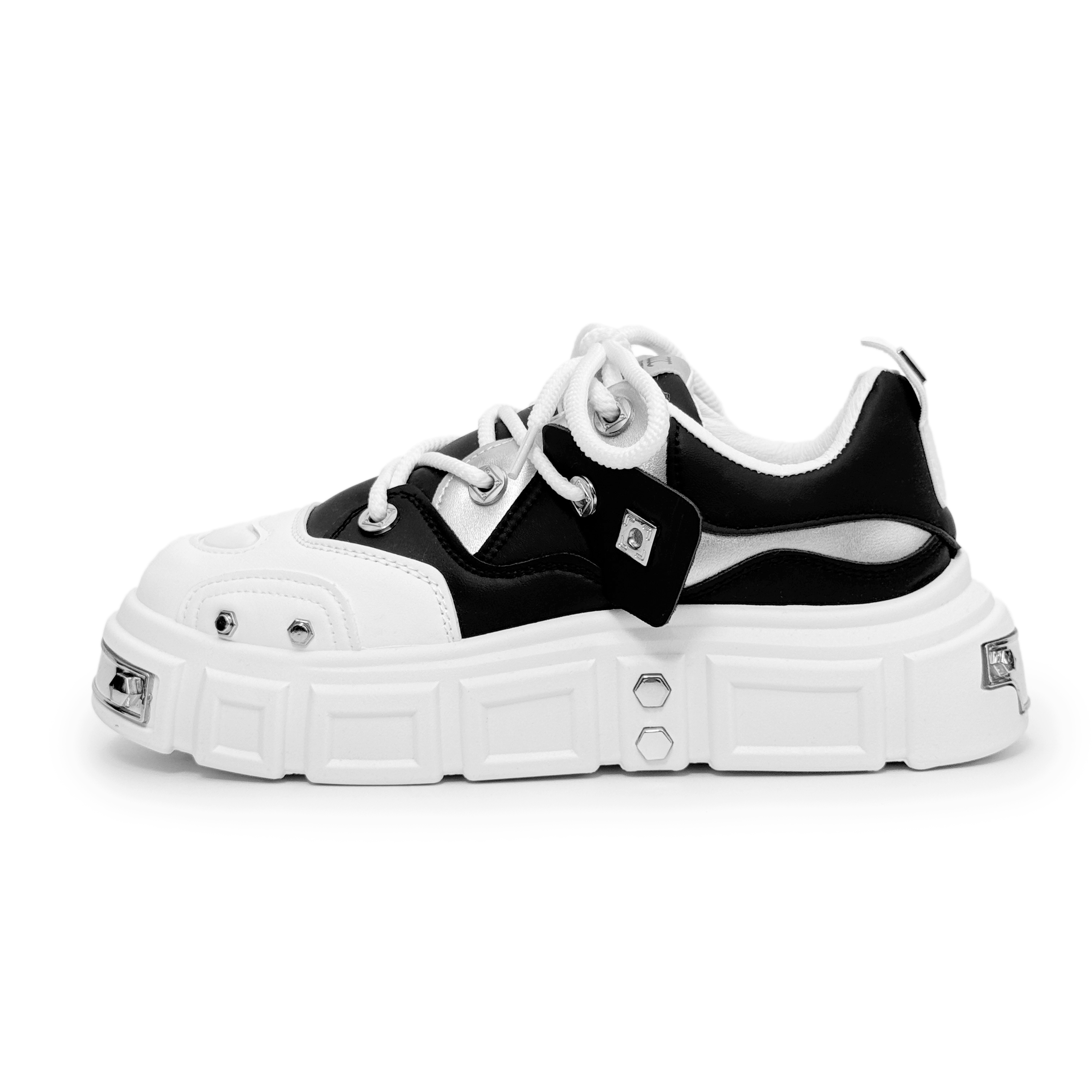 

Низкие мужские кроссовки Happy Fish, Black White