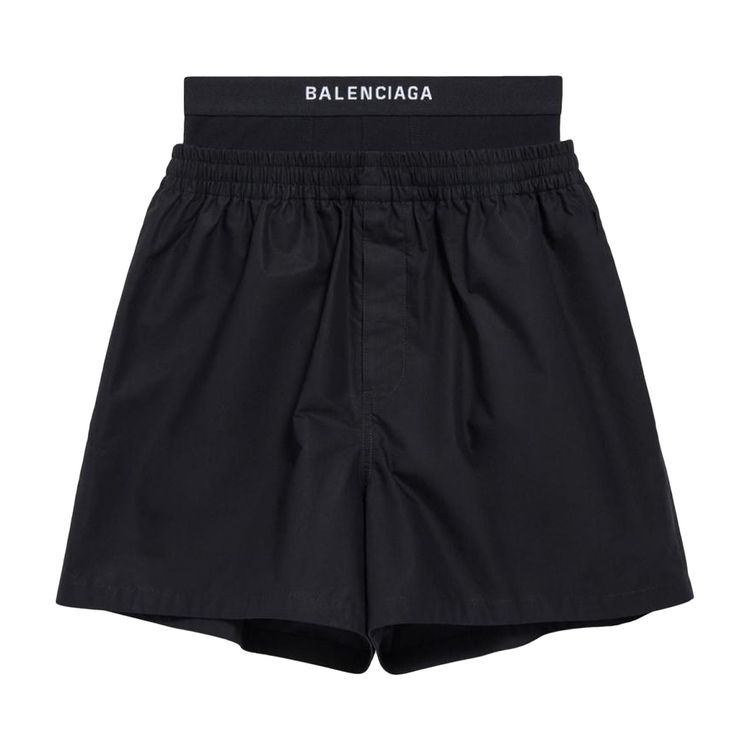 

Шорты Balenciaga Hybrid Boxer Shorts 'Black', черный