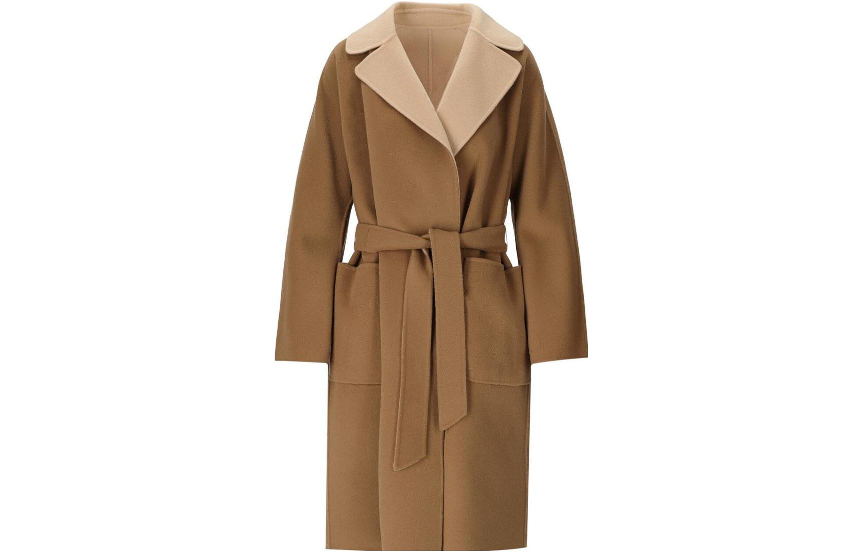

WEEKEND MaxMara Пальто женское бежевое, Бежевый, WEEKEND MaxMara Пальто женское бежевое
