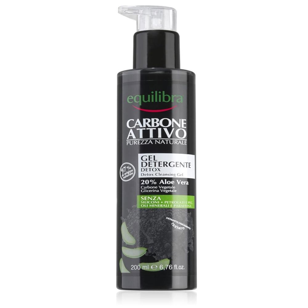 

Очищающий гель для лица Gel limpieza de carbón activo vegetal Equilibra, 200 мл