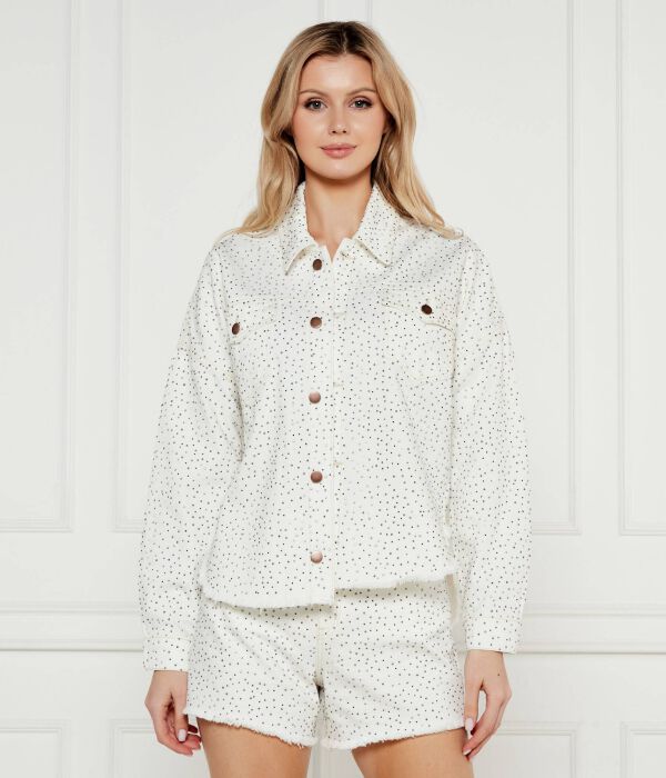 

Джинсовая куртка в стиле вестерн Relaxed fit Guess Jeans, белый