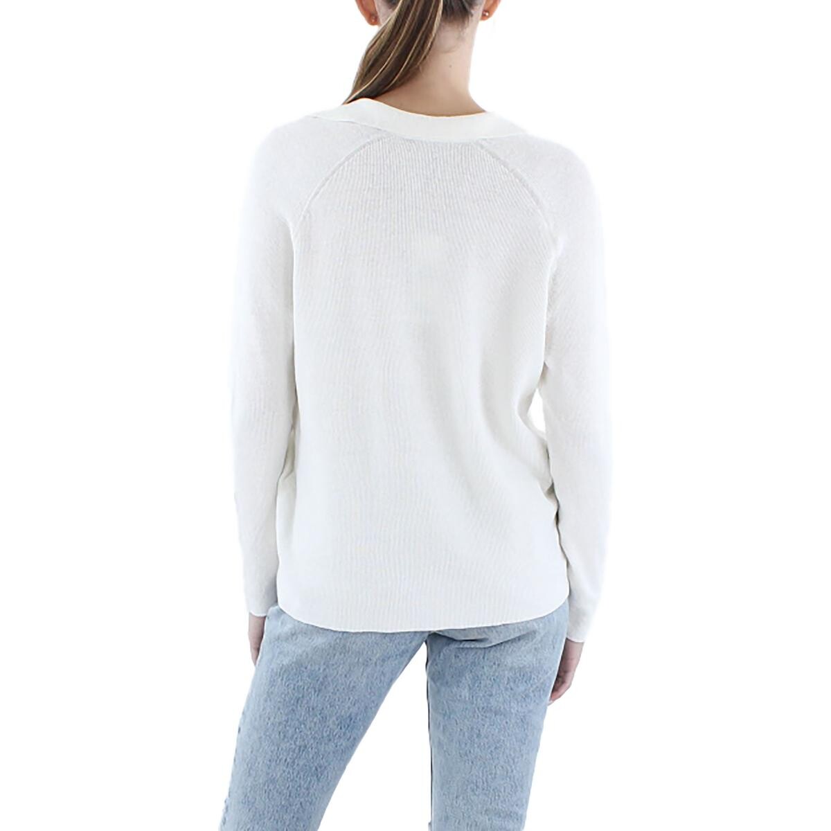 

Женский льняной пуловер EILEEN FISHER, слоновая кость
