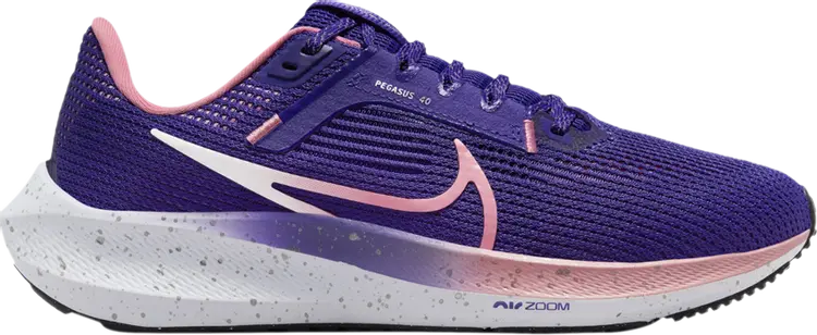 

Кроссовки Wmns Air Zoom Pegasus 40 'Court Purple Coral Chalk', фиолетовый