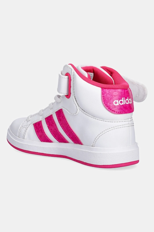 Детские кроссовки Grand Court Mid Adidas, белый — фото 3