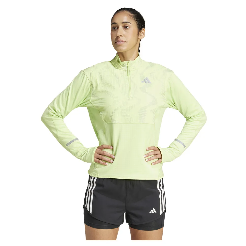 

Толстовка adidas Ultimate Hi Vis Reflective half zip, желтый