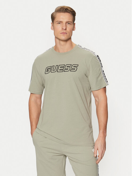 

Футболка стандартного кроя Guess, зеленый