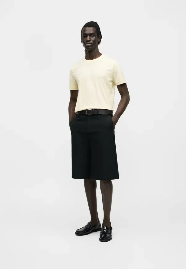 Футболка Taut 75_db basic t-shirt Boss, бежевый оверфлоу — фото 2