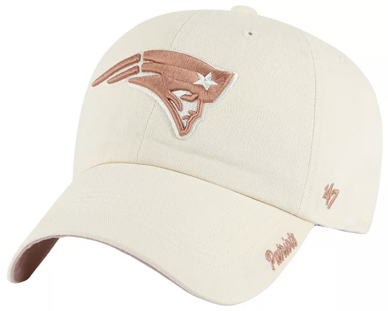 

Женская регулируемая кепка New England Patriots Ballpark '47 Natural Clean Up