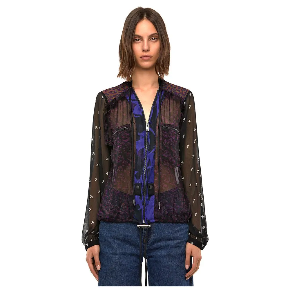 

Рубашка с длинным рукавом Diesel Ila, черный