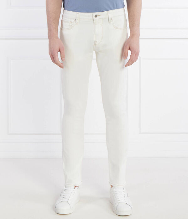 

Джинсы мужские Guess Jeans прямого кроя, белый