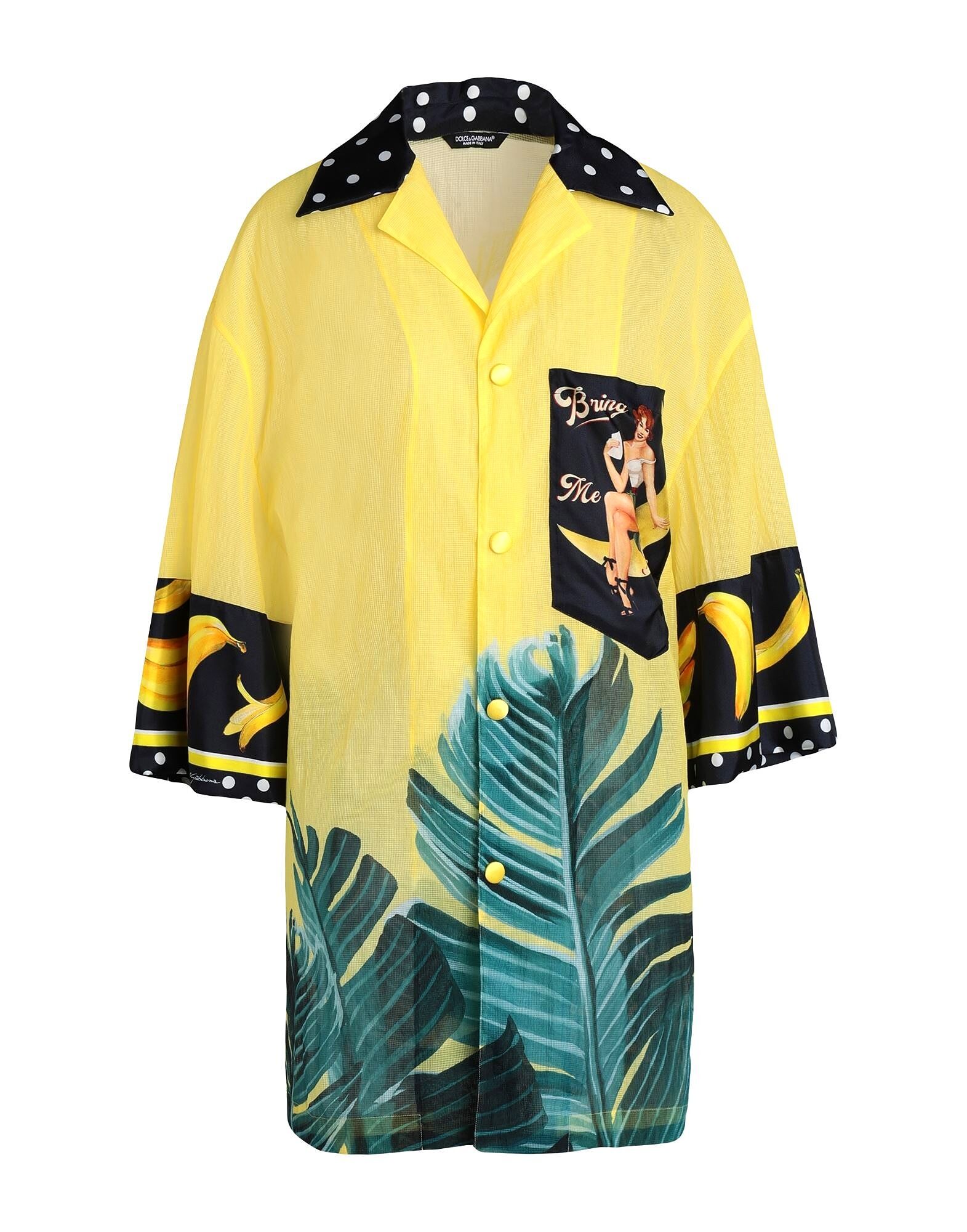 

Рубашка Dolce&Gabbana, желтый