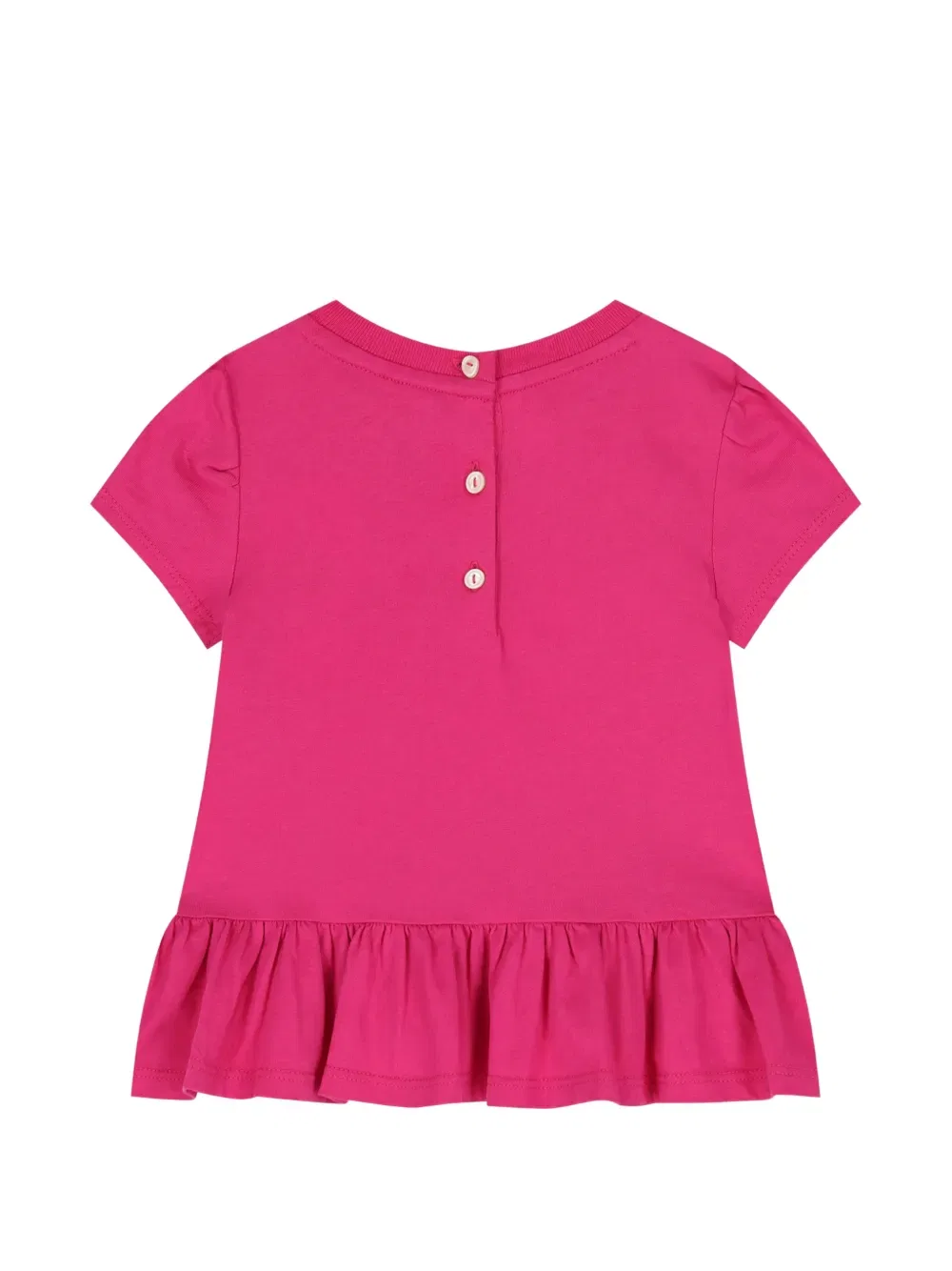 Комплект из двух брюк с оборками и графическим принтом Polo Ralph Lauren Kids, синий — фото 4