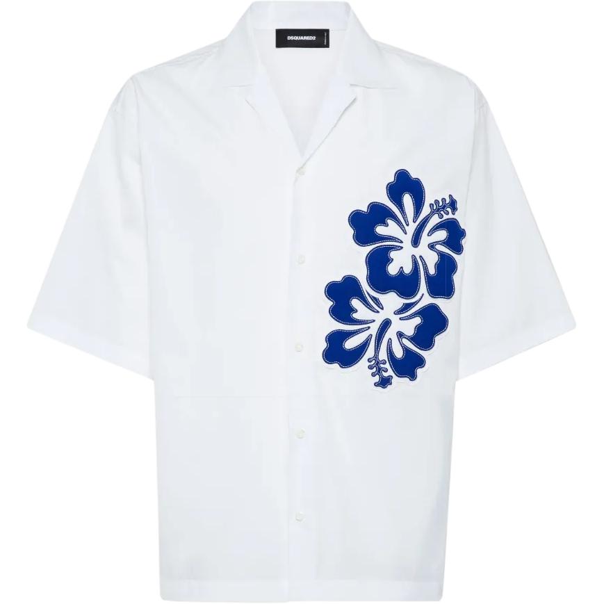 

Dsquared 2 Рубашка DSQUARED2 с цветочным декором