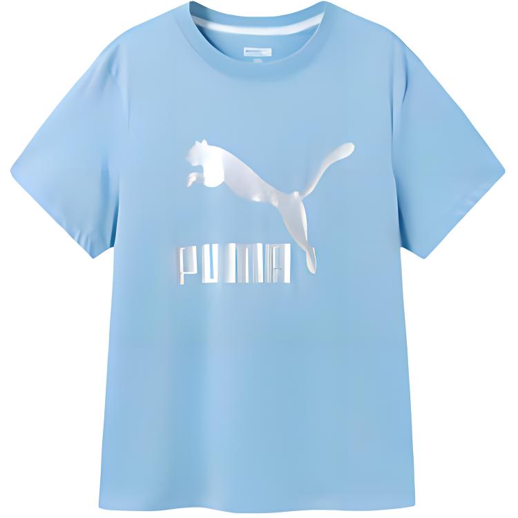 

PUMA Футболка Sportstyle Series ice blue для подростков, Синий, PUMA Футболка Sportstyle Series ice blue для подростков