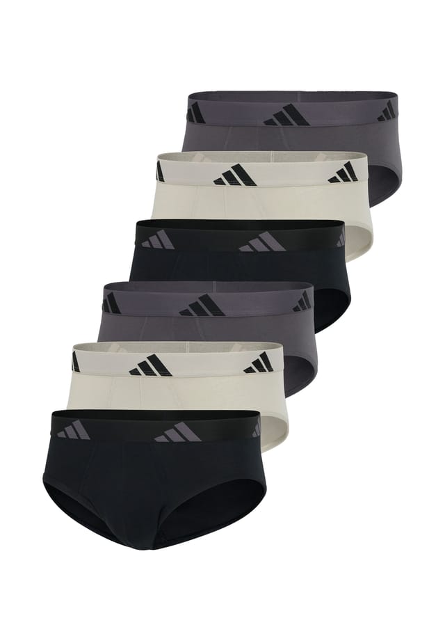 

Трусы / трусы комплект из 6 шт. активный flex хлопок Adidas, мультиколор
