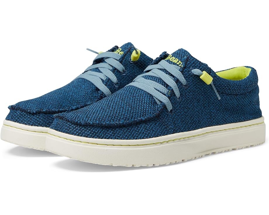 

Кроссовки L.L.Bean Higgins Beach 4 Eye Slip-On Fabric, цвет Deep Water Blue