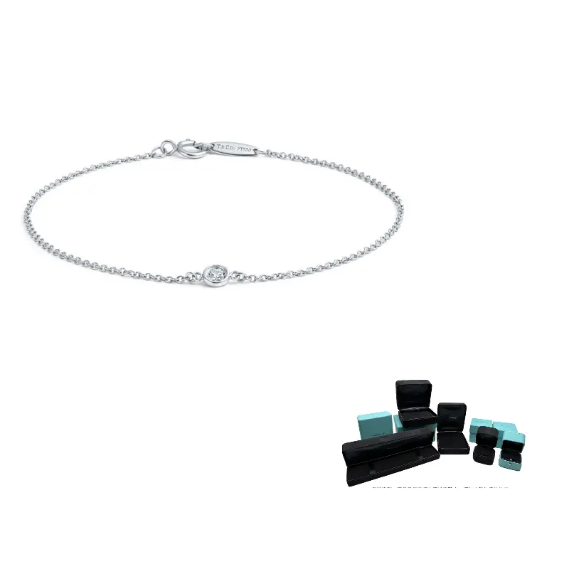 

TIFFANY & CO. Платиновый бриллиантовый браслет для женщин Silver
