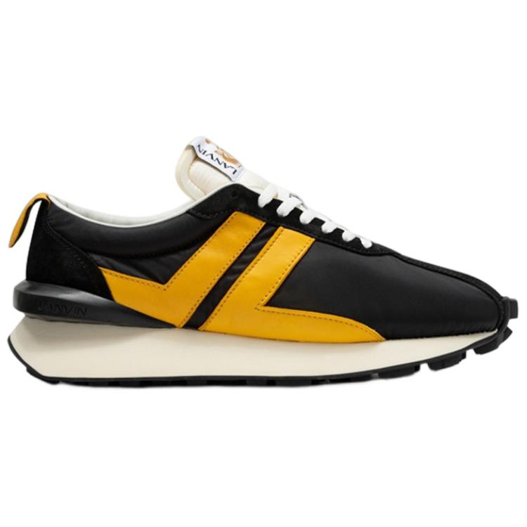 Bumpr Low top повседневные мужские туфли желтый черный Lanvin, Original Shoe Box Included — фото 4