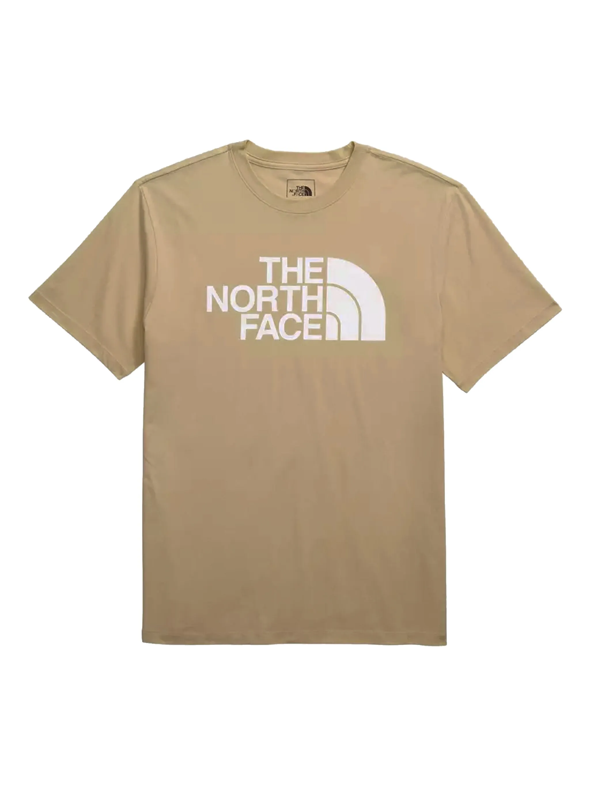 

Футболка с логотипом The North Face, бежевый