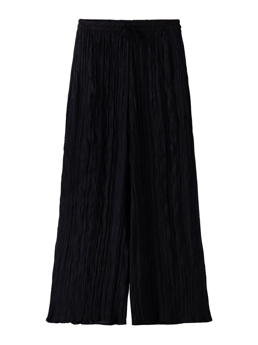 

Тканевые брюки Bershka Wide leg Pants, черный