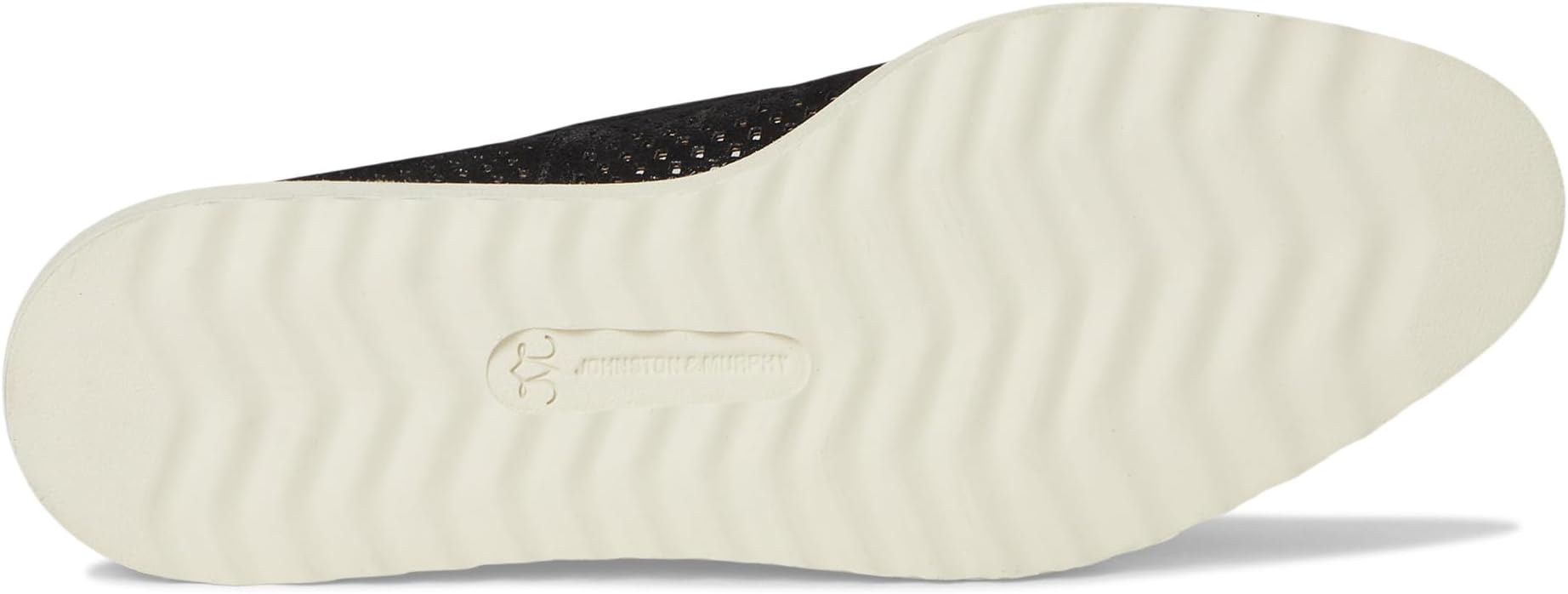 Лоферы Johnston & Murphy Mitzi Perfed Venetian, цвет Black Italian Metallic Suede — фото 3