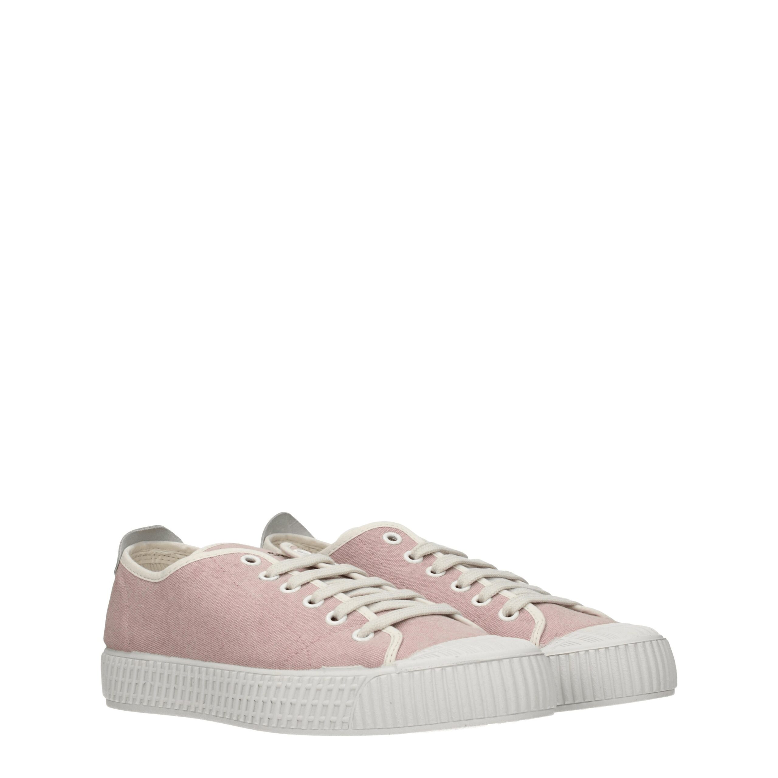 Низкие кроссовки из розовой ткани Car Shoe, розовый — фото 2