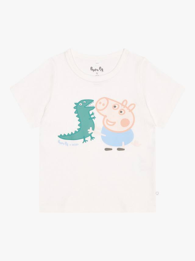 

Футболка baby george pig Peppa Pig, белый/разноцветный