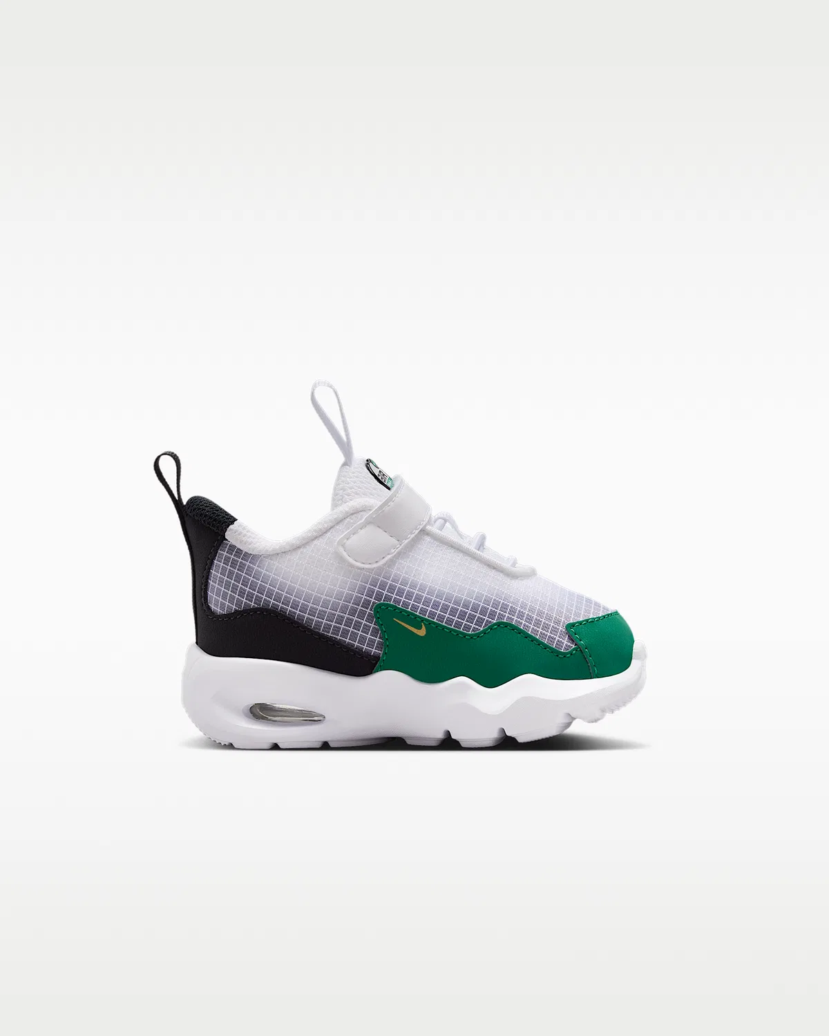 Детские кроссовки Nike Air Max Nova, White/Malachite/Black/Metallic Gold — фото 3