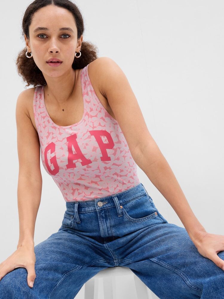 

Блузка с логотипом Gap, розовый