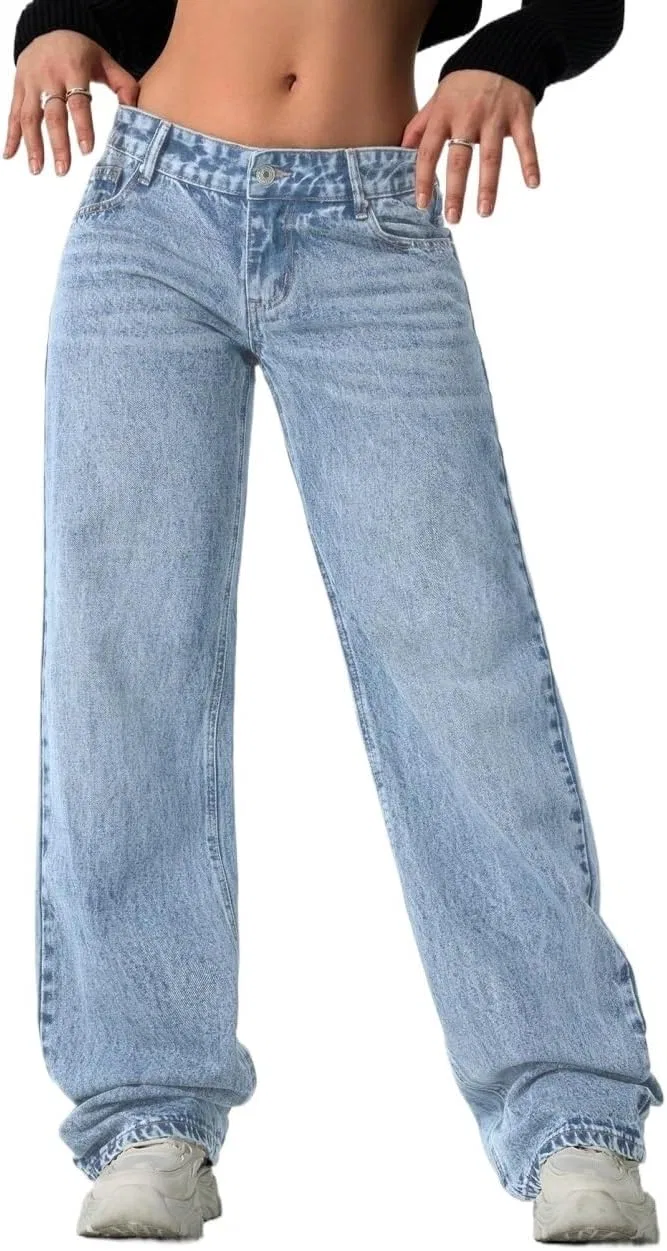 Джинсы свободные Baggy, Light Wash