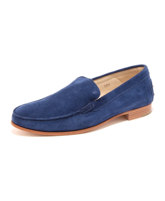 Стильные лоферы, изготовленные в Италии. Tod'S, синий