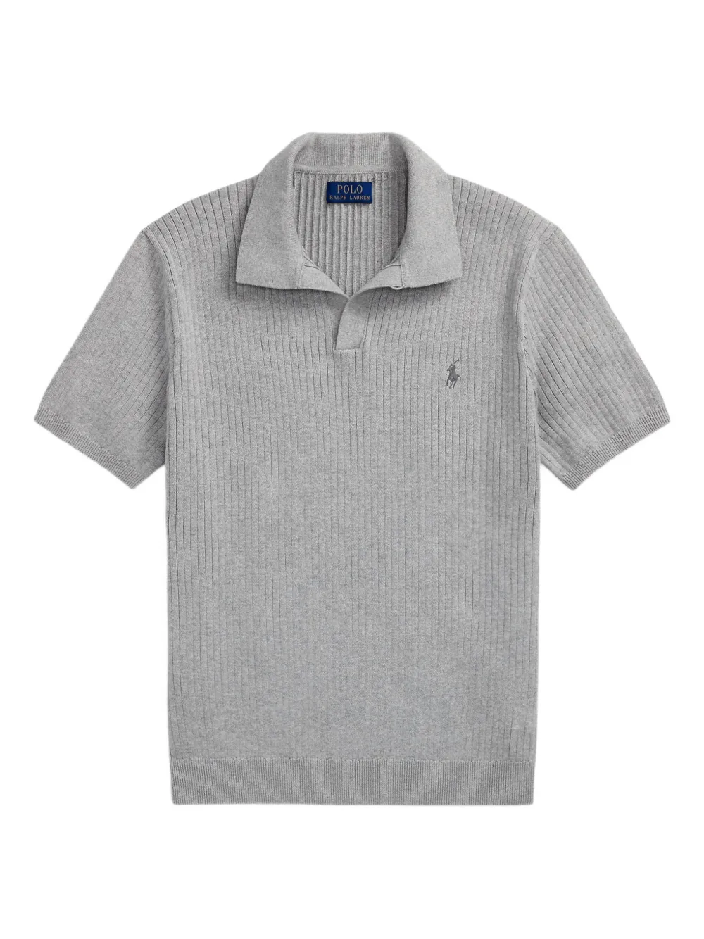 

Рубашка поло в рубчик POLO RALPH LAUREN, серый