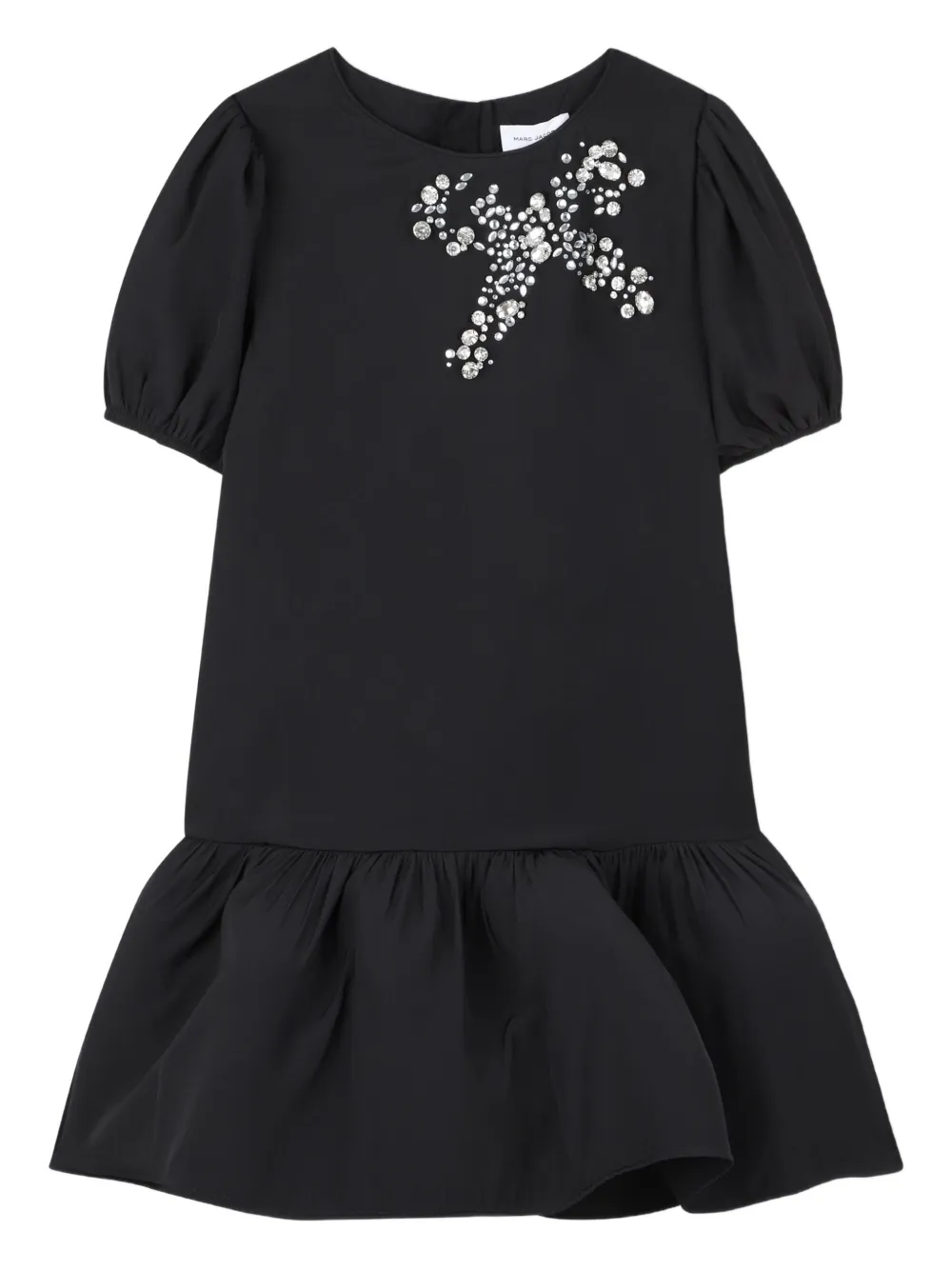 

Декорированное платье мини Marc Jacobs Kids, черный