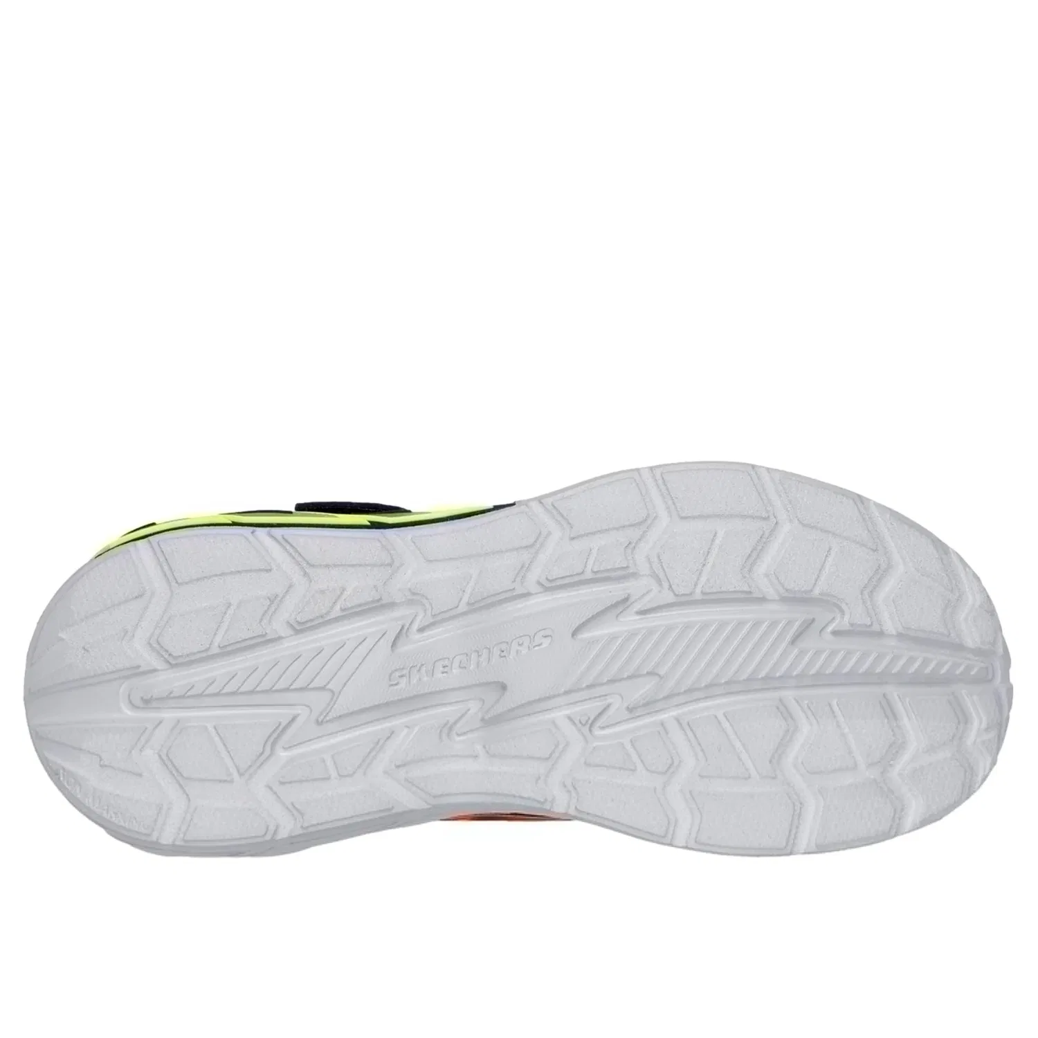 Skechers S Lights - Light Storm 2.0 - Bolt Brights Navy / Orange 400149L-NVOR Pre-School — фото 3