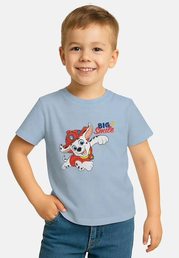 Футболка 2er pack paw patrol oberteil shirt футболка с принтом kurzärmlig Paw Patrol, Blau/Grau — фото 3