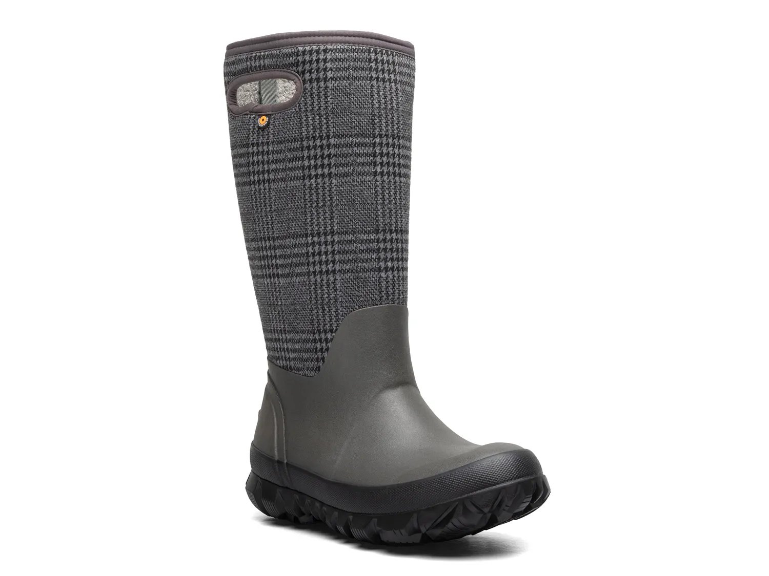 Ботинки Bogs Whiteout Plaid Boot, Cement Grey/Multicolor