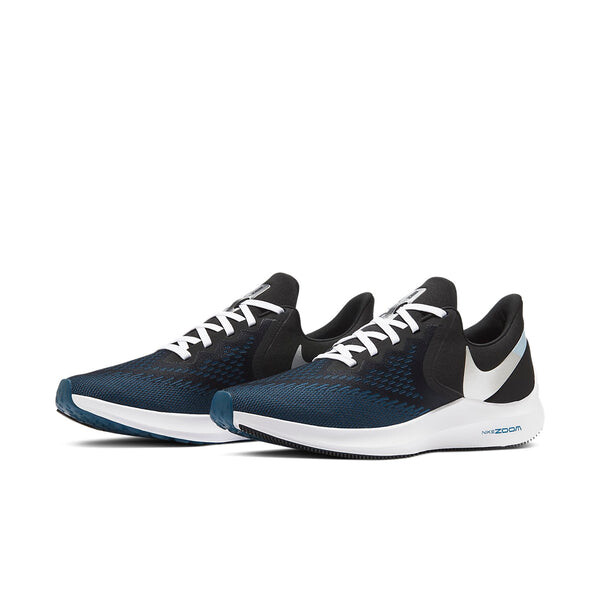 Кроссовки zoom winflo 6 Nike, черный — фото 3