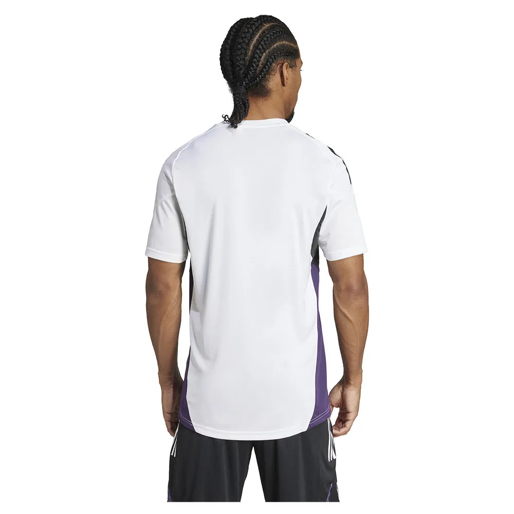 

Футболка с коротким рукавом adidas Manchester United Tiro 25/26 Competition training, белый