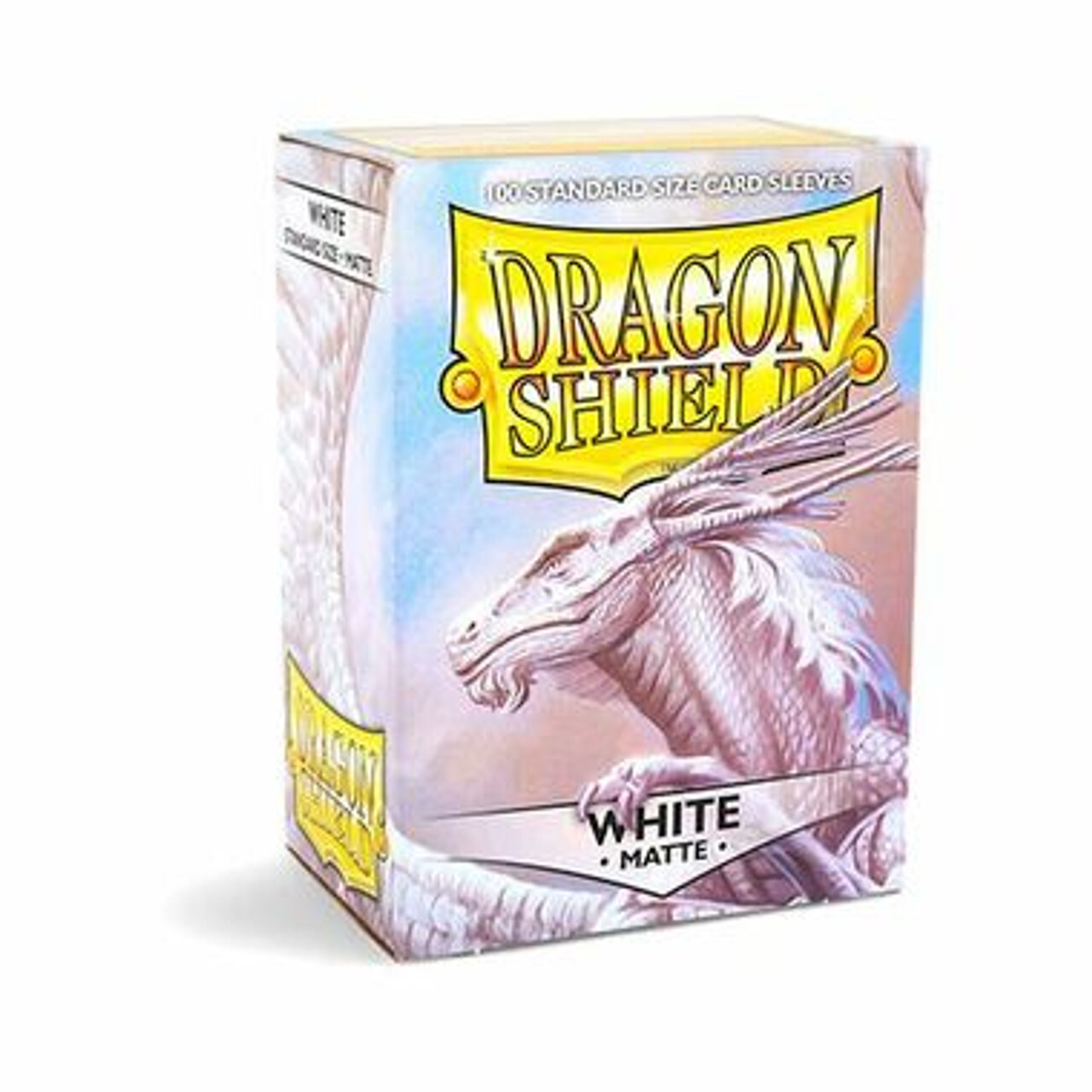 

Аксессуары Dragon Shield Matte White Standard Size Card Sleeves (100ct)