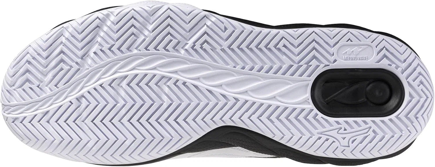 Кроссовки для тенниса Wave Enforce Court AC, Mizuno, White/Black — фото 2