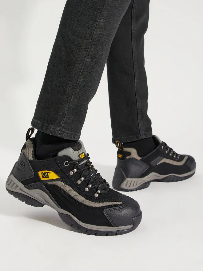 CAT Footwear Низкие черные туфли Moor St P725803 — фото 2