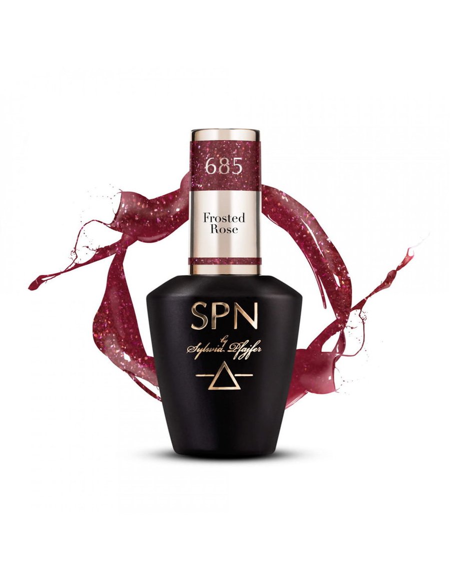 

685 Гибридный лак Frosted Rose 8 мл SPN Nails