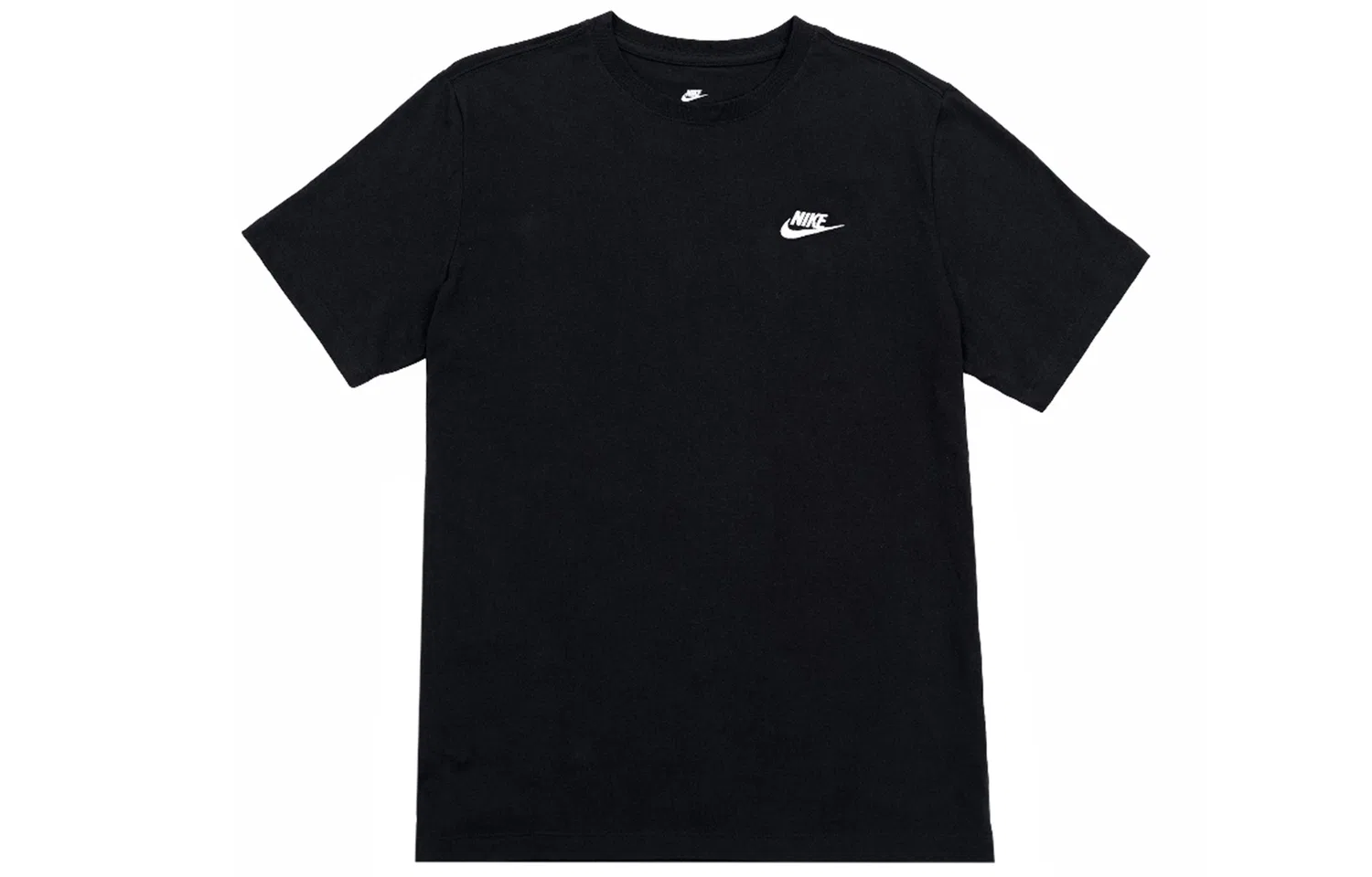 Футболка с вышивкой Nike Sportswear Black — фото 4