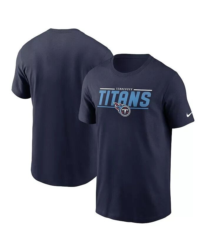 

Мужская темно-синяя футболка Tennessee Titans Muscle Nike