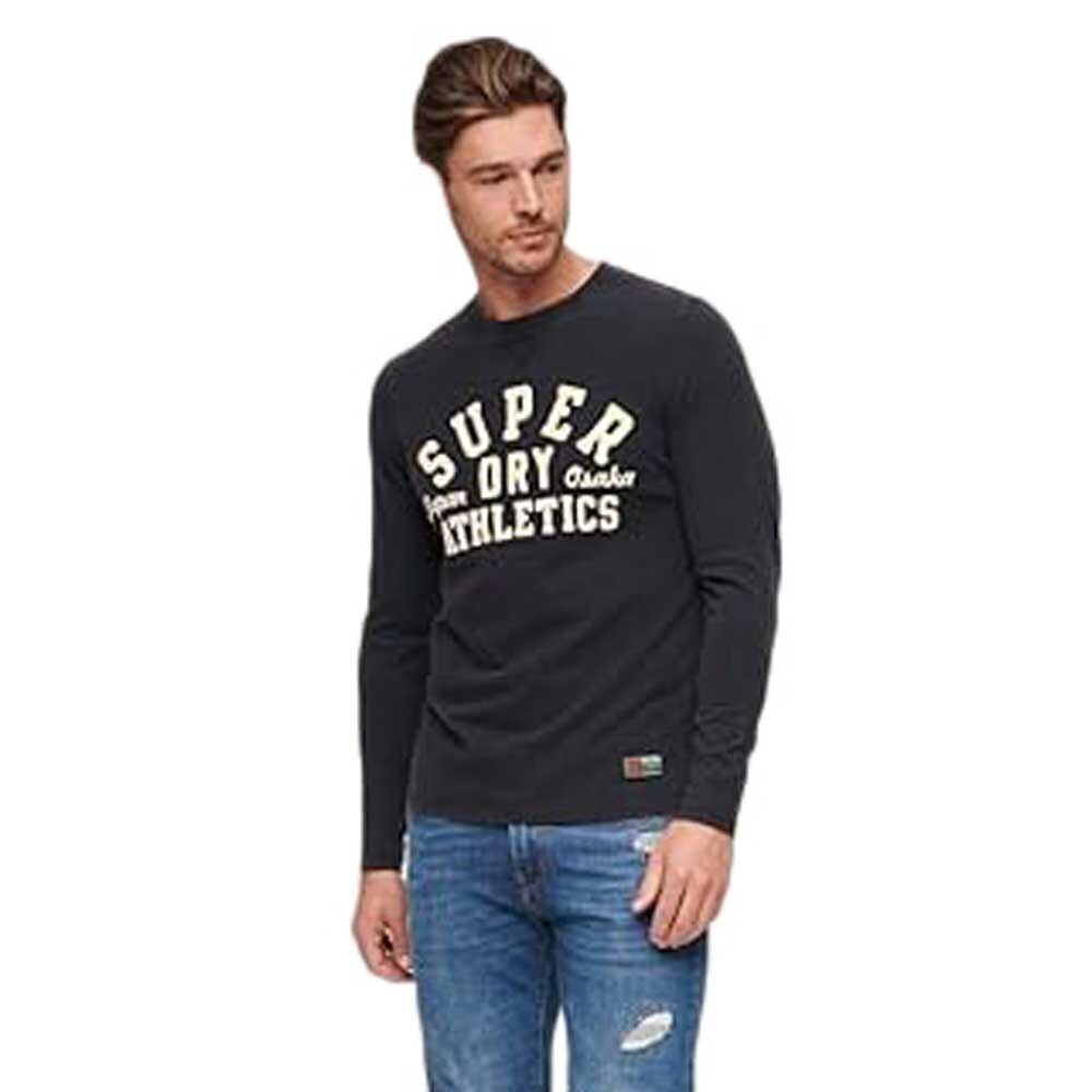 

Футболка Superdry Vintage Athletic Long , черный