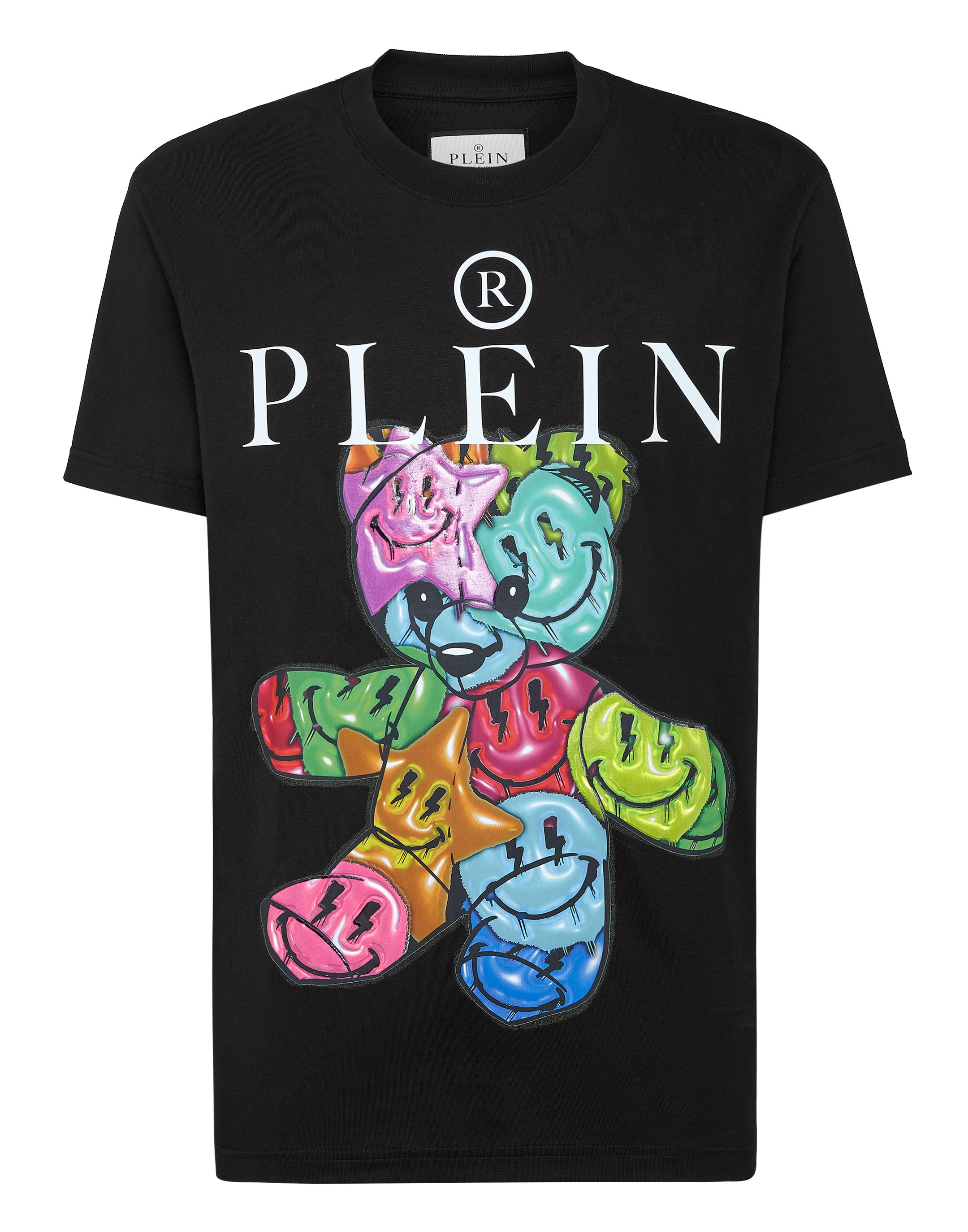 

Футболка с круглым вырезом SS Smile PHILIPP PLEIN, черный