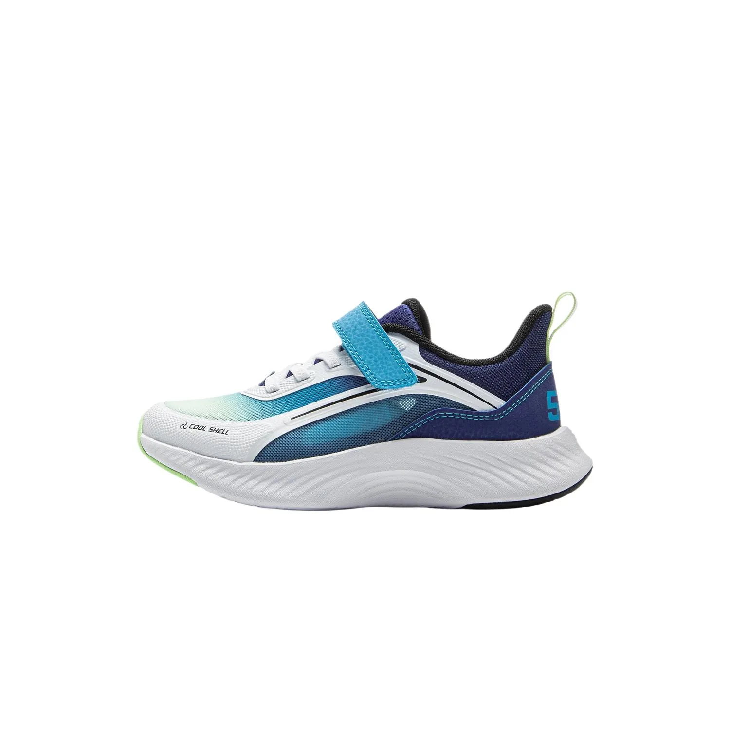 Детские повседневные кроссовки Li-Ning YOUNG Sports Life Collection YOUNG, Standard White/Shadow Purple Blue/Time Space Blue